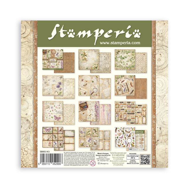Stamperia - All Around - 8x8 Paper Pad