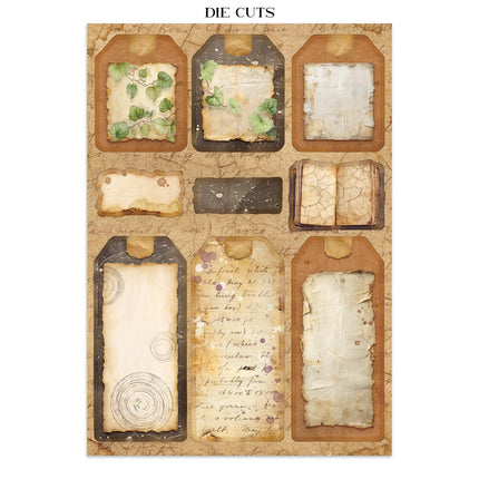Stamperia - All Around - Junk Journal Focus Points A5