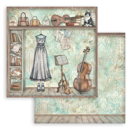 Stamperia - Symphony - 12x12 Paper Pad