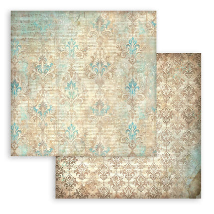 Stamperia - Symphony Backgrounds - 12x12 Paper Pad