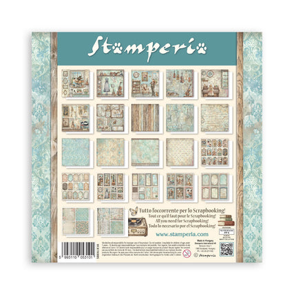 Stamperia - Symphony - Maxi 12x12 Paper Pad