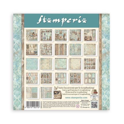 Stamperia - Symphony - Maxi 8x8 Paper Pad