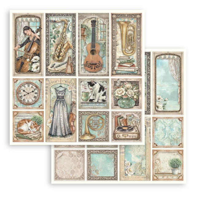 Stamperia - Symphony - Mixed Cards