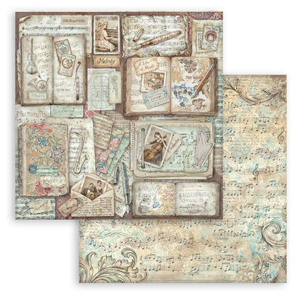 Stamperia - Symphony - Books