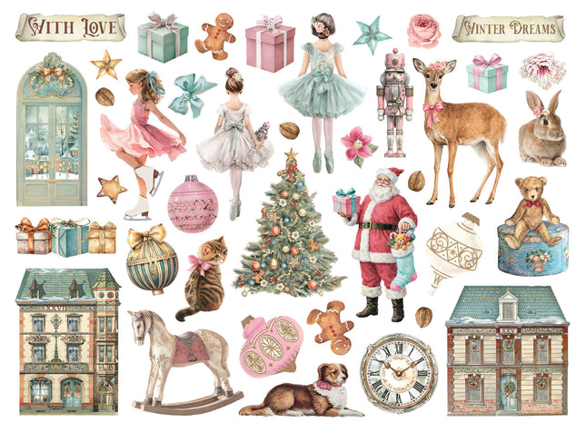 Stamperia - Winter Magic - Die Cuts