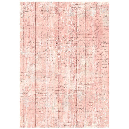 Stamperia - Winter Magic - Background Rice paper A6 8 sheets