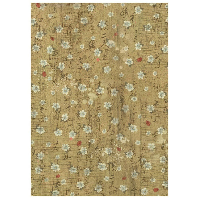 Stamperia - Oriental Garden - Background Rice paper A6 8 sheets