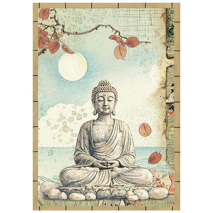 Stamperia - Orriental Garden - Mini Rice paper A6 8 sheets