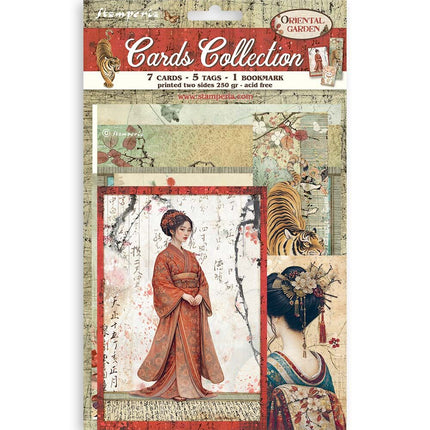 Stamperia - Oriental Garden - Cards Collection