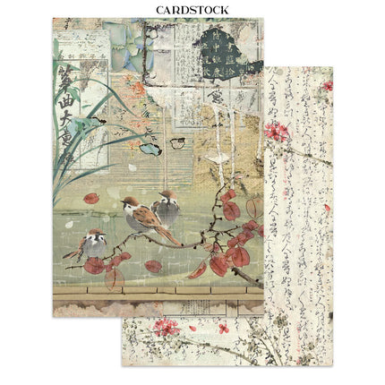 Stamperia - Oriental Garden - Junk Journal Focus Points A5
