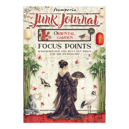 Stamperia - Oriental Garden - Junk Journal Focus Points A5