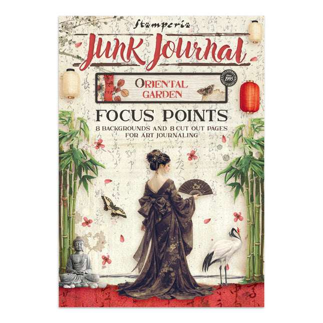 Stamperia - Oriental Garden - Junk Journal Focus Points A5