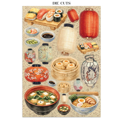 Stamperia - Oriental Garden - Junk Journal Focus Points A5