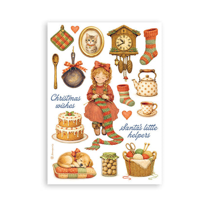 Stamperia - Silent Night - A5 Washi Pad