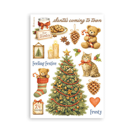 Stamperia - Silent Night - A5 Washi Pad