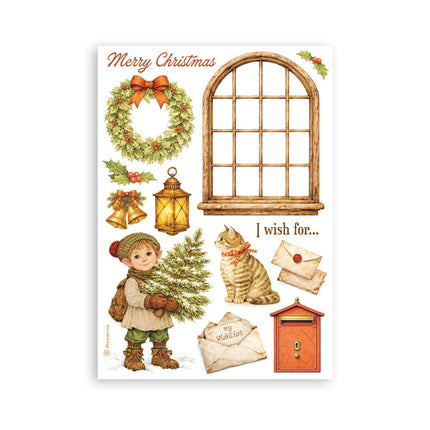 Stamperia - Silent Night - A5 Washi Pad