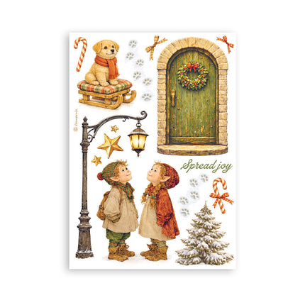 Stamperia - Silent Night - A5 Washi Pad