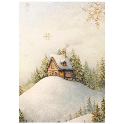 Stamperia - Silent Night - Mini Rice paper A6 8 sheets