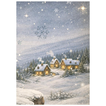 Stamperia - Silent Night - Mini Rice paper A6 8 sheets