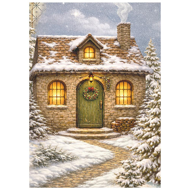 Stamperia - Silent Night - Mini Rice paper A6 8 sheets