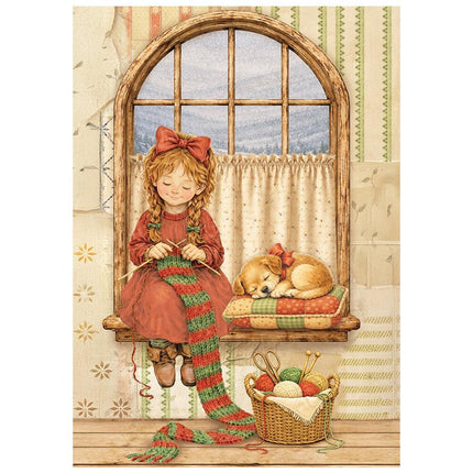 Stamperia - Silent Night - Mini Rice paper A6 8 sheets