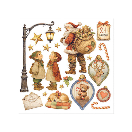 Stamperia - Silent Night - Rub-On Kit - 6/Pkg