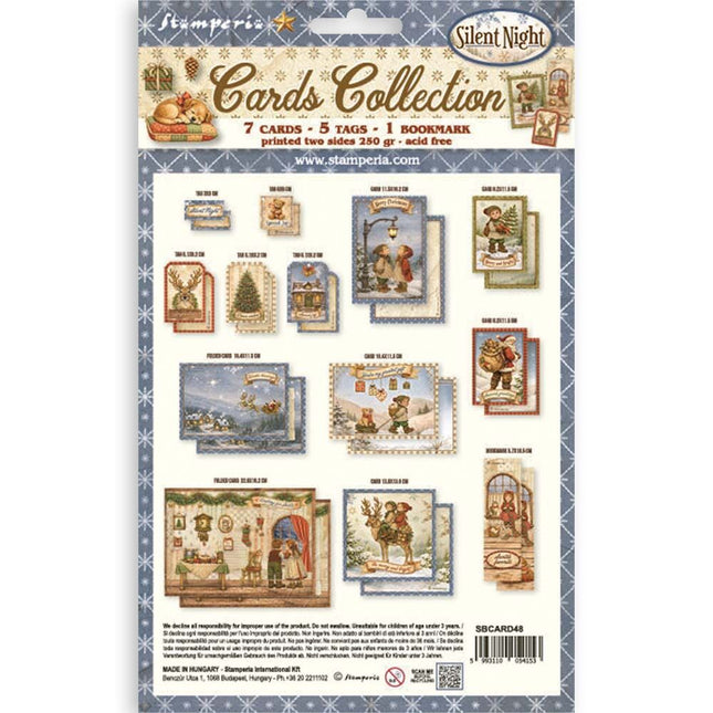 Stamperia - Silent Night - Cards Collection