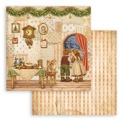Stamperia - Silent Night - 8x8 Paper Pad