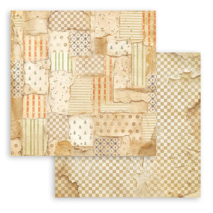 Stamperia - Silent Night Backgrounds - 8x8 Paper Pad