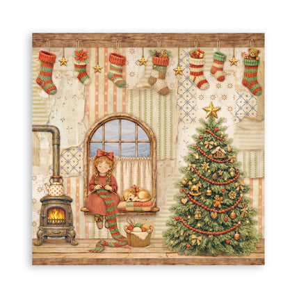 Stamperia - Silent Night - Maxi 12x12 Paper Pad