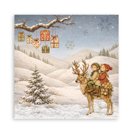 Stamperia - Silent Night - Maxi 12x12 Paper Pad