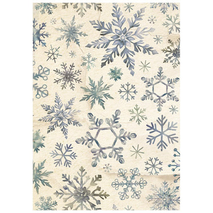 Stamperia - Silent Night - Background Rice paper A6 8 sheets