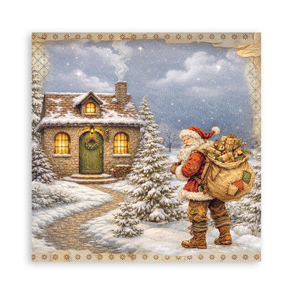 Stamperia - Silent Night - Maxi 8x8 Paper Pad