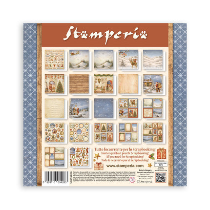 Stamperia - Silent Night - Maxi 8x8 Paper Pad