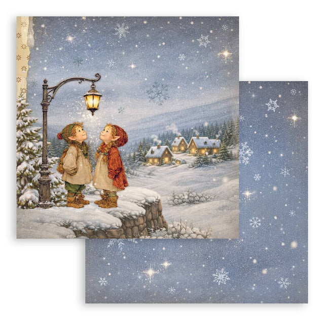 Stamperia - Silent Night - Street Lamp