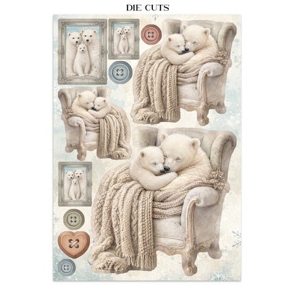 Stamperia - White Christmas - Junk Journal Focus Points A5