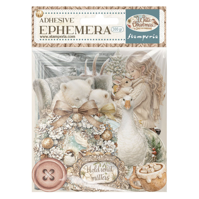 Stamperia - White Christmas - Ephemera