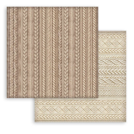 Stamperia - White Christmas Backgrounds - 12x12 Paper Pad