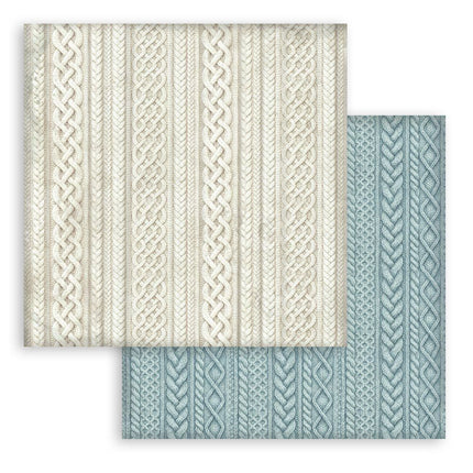 Stamperia - White Christmas Backgrounds - 12x12 Paper Pad
