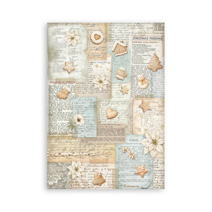 Stamperia - White Christmas - A5 Washi Pad