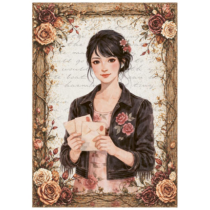 Stamperia - Our Way - Mini Rice paper A6 8 sheets - 5993110055006 - 7