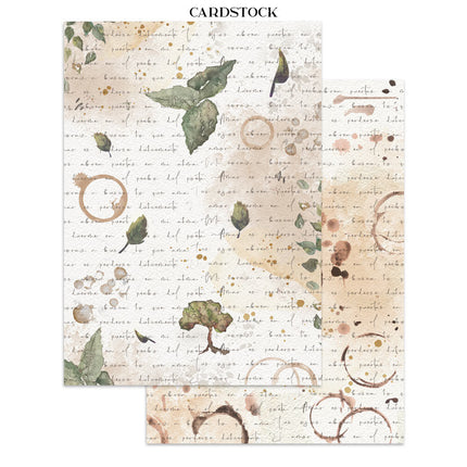 Stamperia - Flowers & Poems - Junk journal stickers, cut-outs, backgrounds - 5993110055259 - 6