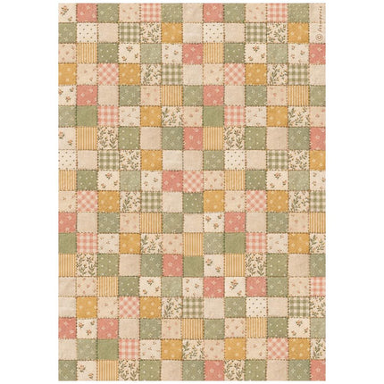 Stamperia - Cozy Family - Rice Paper A4 Selection - 5993110055709 - 5