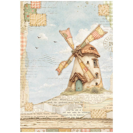 Stamperia - Cozy Family - Rice Paper A4 Selection - 5993110055709 - 6