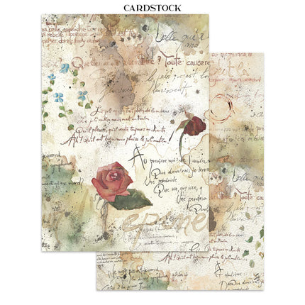 Stamperia - Flowers & Poems - Junk Journal Focus Points A5 - 5993110055785 - 4
