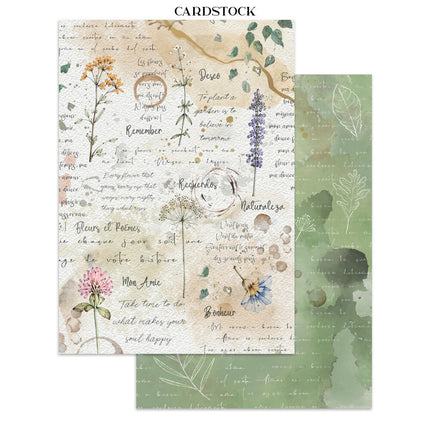 Stamperia - Flowers & Poems - Junk Journal Focus Points A5 - 5993110055785 - 7