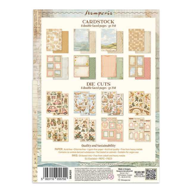 Stamperia - Cozy Family - Junk Journal Focus Points A5