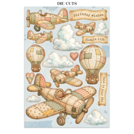 Stamperia - Cozy Family - Junk Journal Focus Points A5