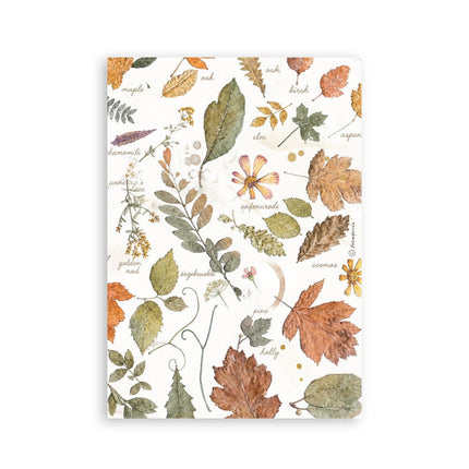 Stamperia - Flowers & Poems - A5 Washi Pad - 5993110055822 - 10