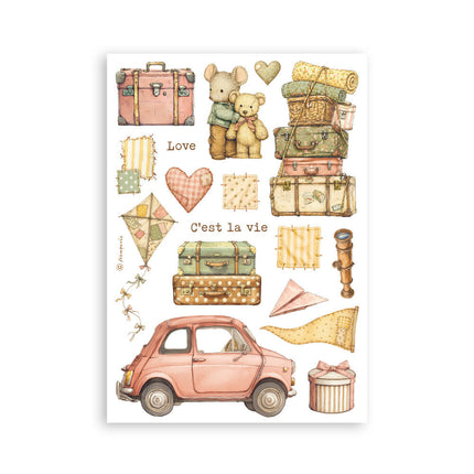 Stamperia - Cozy Family - A5 Washi Pad